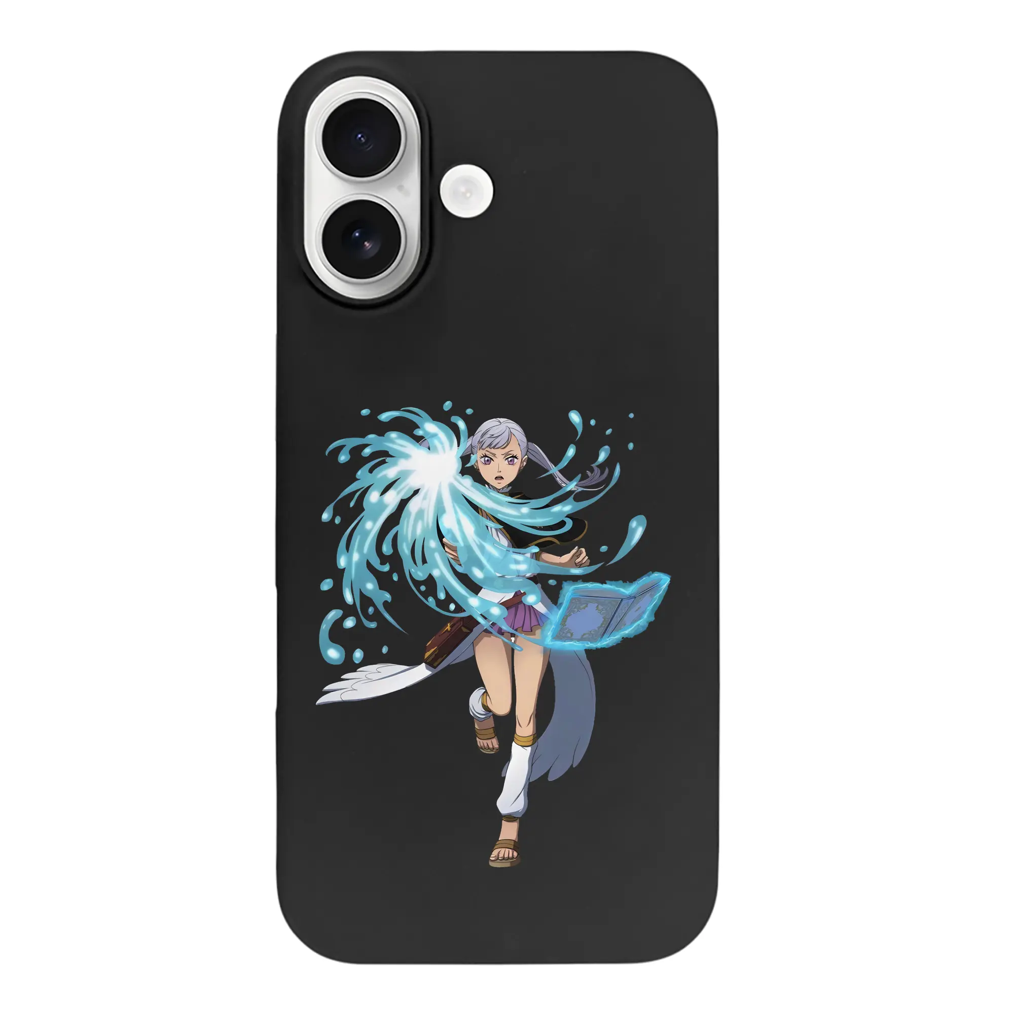 ブラッククローバー グッズ ノエル・シルヴァ - iPhone 17 シリーズ シリコンケース 薄型 耐衝撃 指紋防止 ソフトタッチカバー 精密フィット 傷防止 保護ケース iPhone 17/17 Air/17 Pro/17 Pro Max 対応